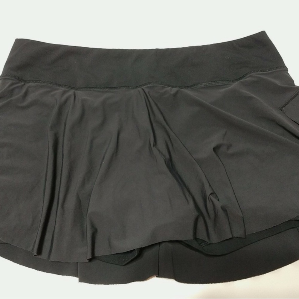 Lululemon Athletica Black Circle Skirt